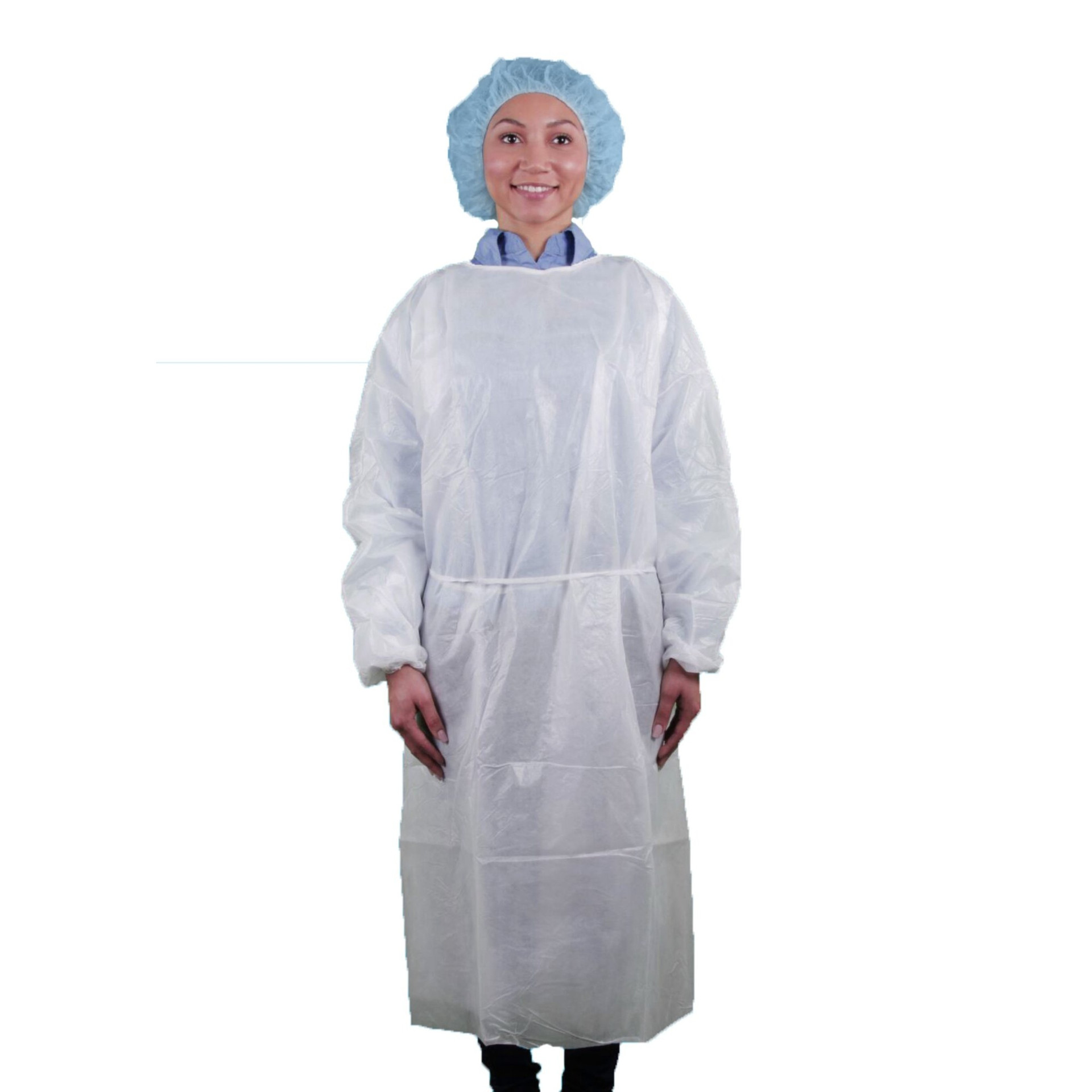 PE Laminated Polypropylene Gown