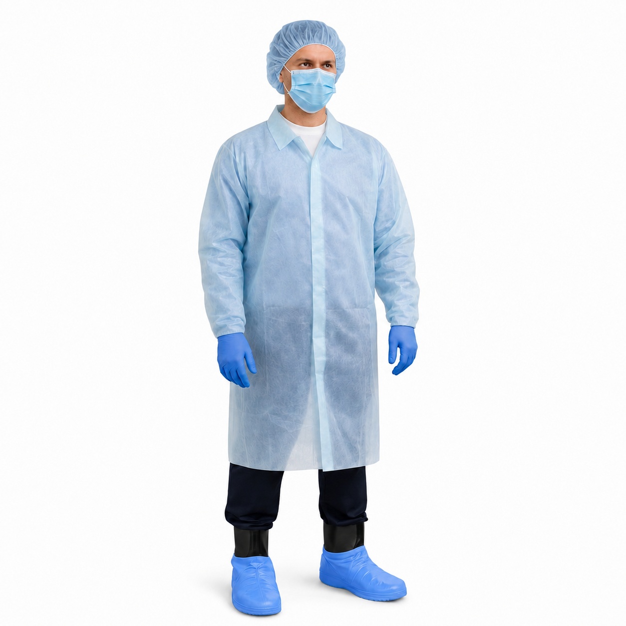 Heavy Duty Polypropylene Lab Coat