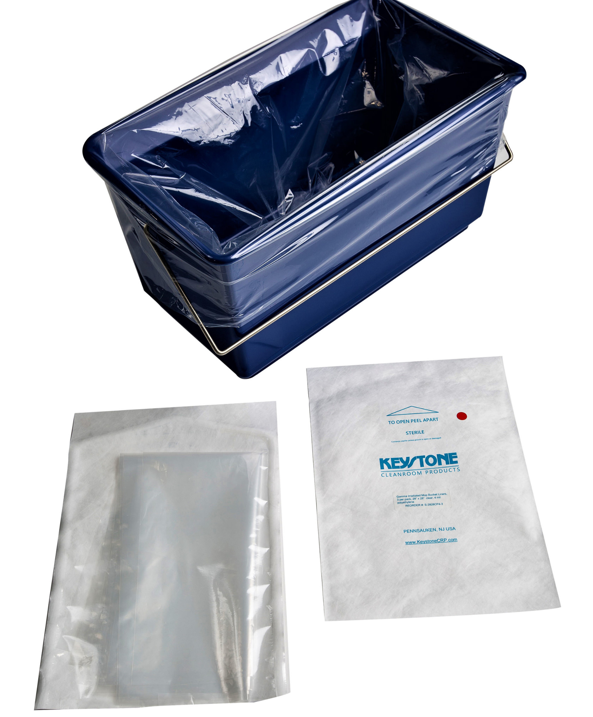 Pre-Sterilized Mop Bucket Liners