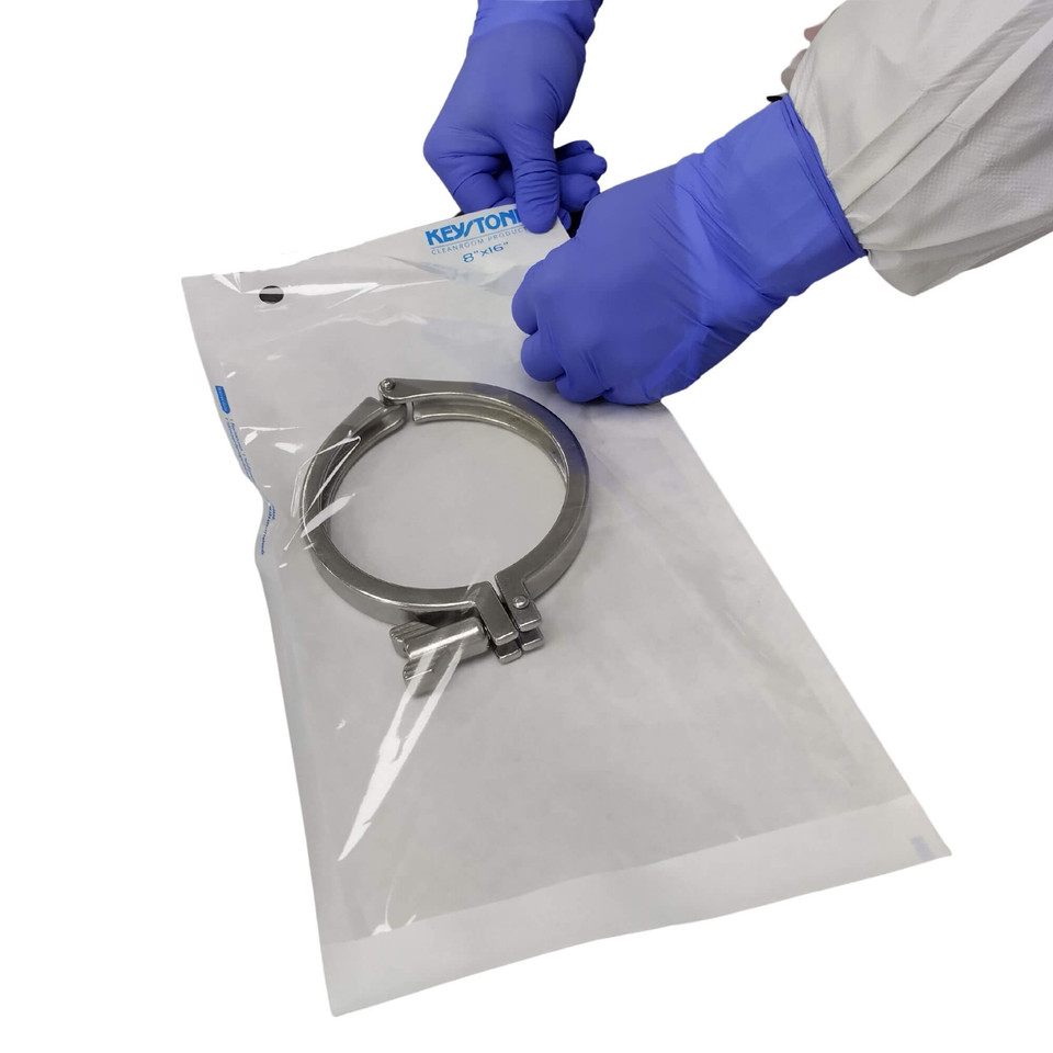 Self-Sealing Sterilization Peel Pouch, Medical Paper/Film - Keystone ...